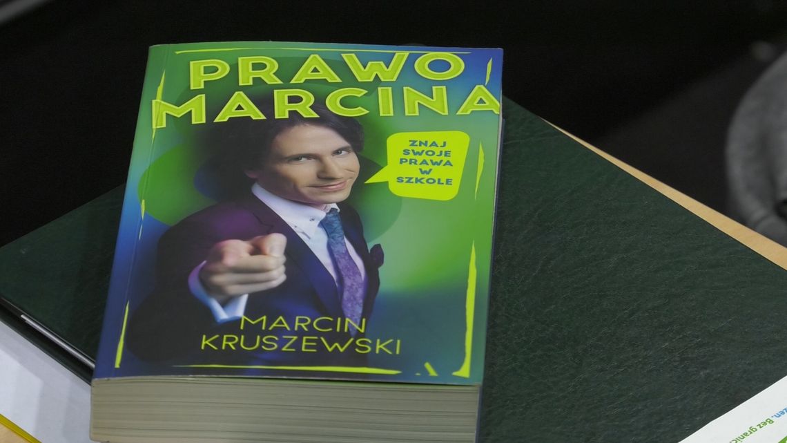 Uczniowie ze Słubic rozmawiali o prawie z Marcinem Kruszewskim