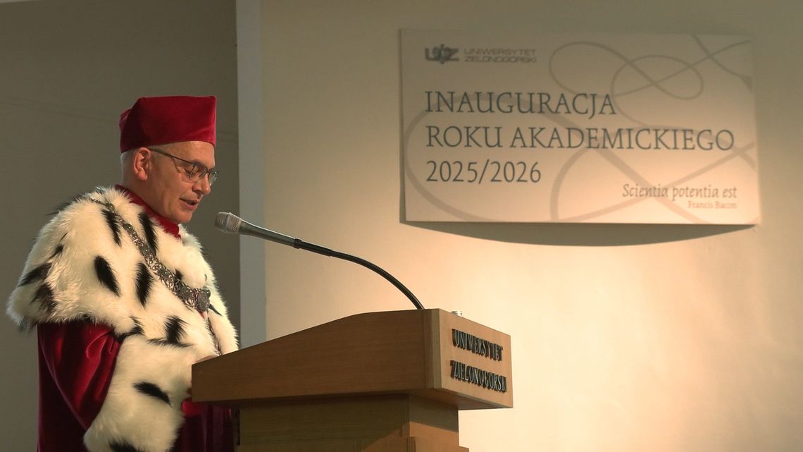Uroczysta inauguracja nowego roku akademickiego na Uniwersytecie Zielonogórskim