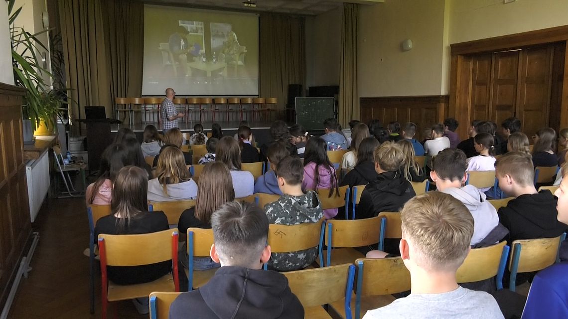 Warsztaty dziennikarskie w Szkole Podstawowej nr 1 w Świebodzinie
