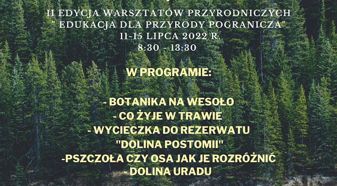 Warsztaty przyrodnicze muzycznych szkół