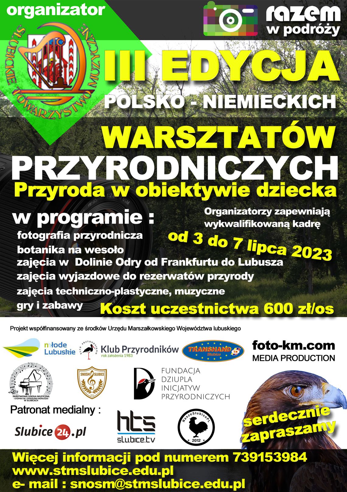 Warsztaty Przyrodnicze - zaproszenie