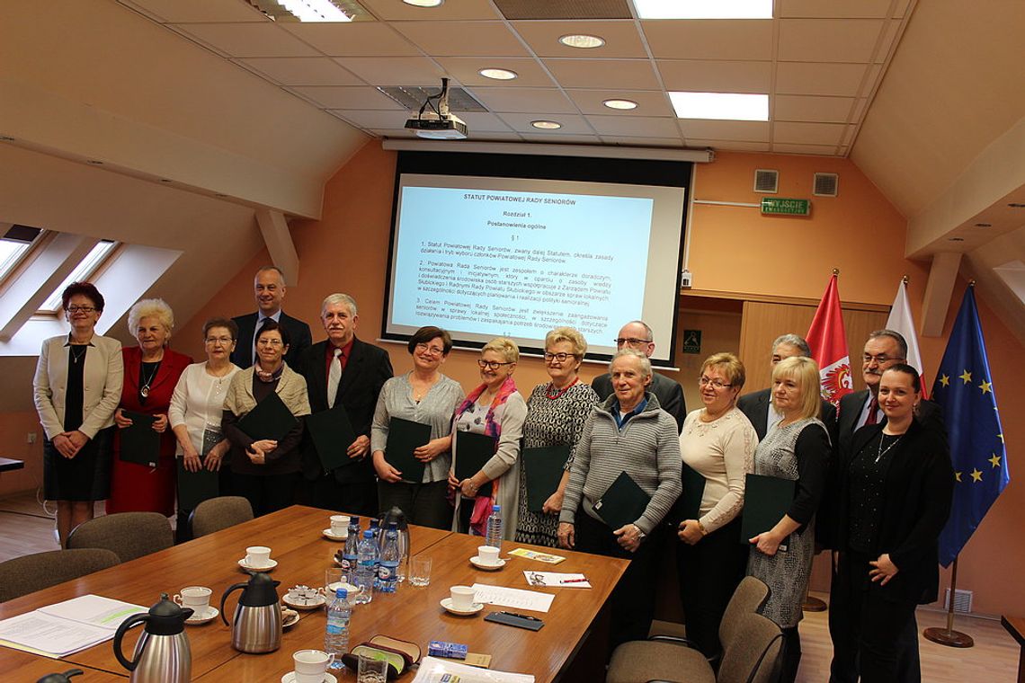 Wybrano zarząd Powiatowej Rady Seniorów