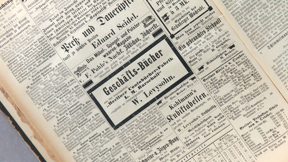 Wystawa Grünberger Wochenblatt - 200-lecie powstania najstarszego zielonogórskiego czasopisma Wystawa Grünberger Wochenblatt - 200-lecie powstania najstarszego zielonogórskiego czasopisma
