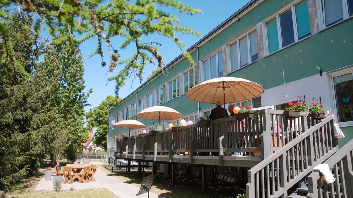 Zakład Opiekuńczo Leczniczy w Skwierzynie zyskał nowy taras