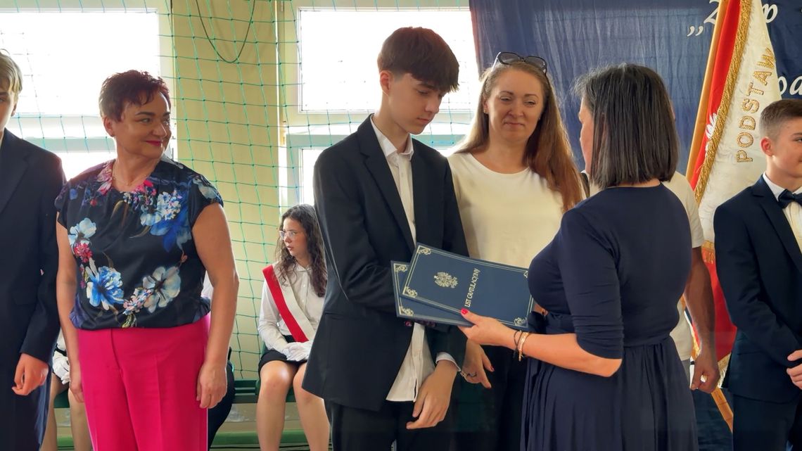 Zakończenie 8 klas w Szkole Podstawowej nr 1 w Słubicach