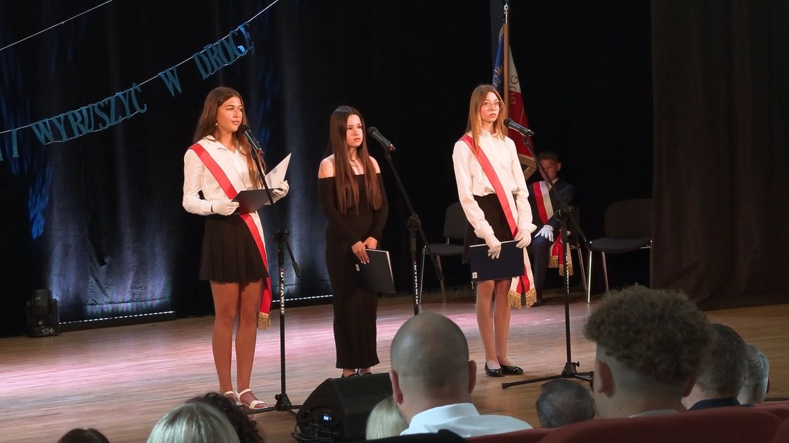 Zakończenie roku szkolnego 8 klas SP 1 w Sulechowie