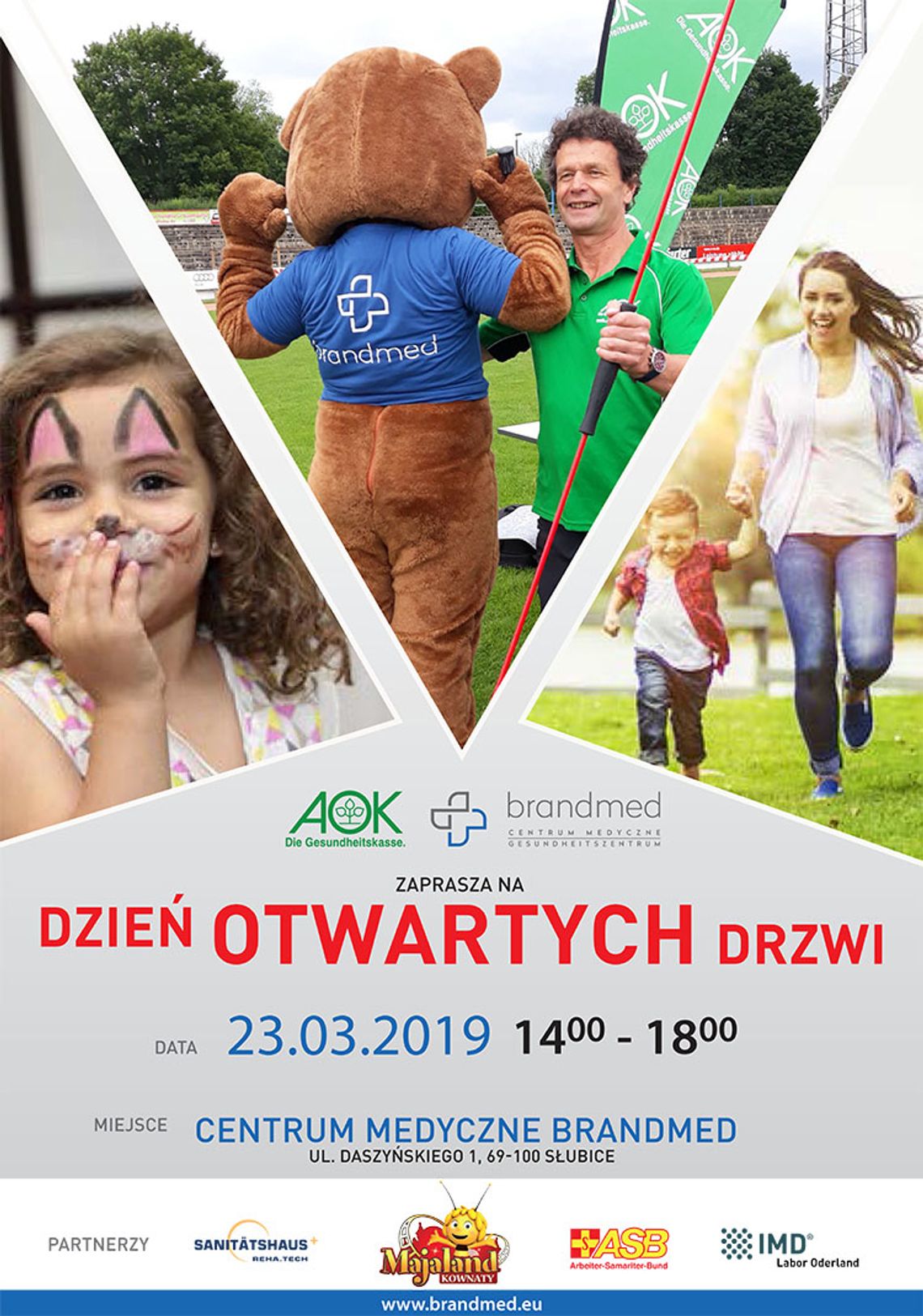 ZAPRASZAMY NA DZIEŃ OTWARTYCH DRZWI W CENTRUM MEDYCZNYM BRANDMED! ZAPRASZAMY NA DZIEŃ OTWARTYCH DRZWI W CENTRUM MEDYCZNYM BRANDMED!