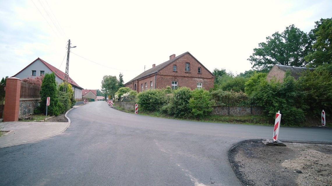 Zbliża się koniec remontu drogi w Kępsku - Powiat Świebodziński