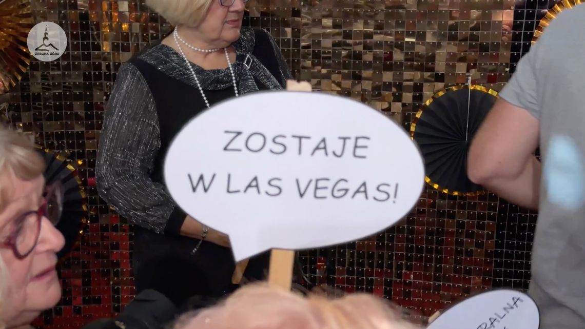Zielonogórscy seniorzy w klimacie Las Vegas. Bal Seniora w CRS Zielonogórscy seniorzy w klimacie Las Vegas. Bal Seniora w CRS