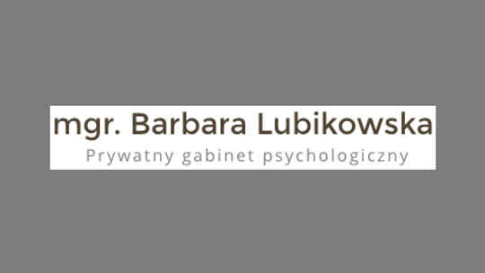 Psycholog Barbara Lubikowska