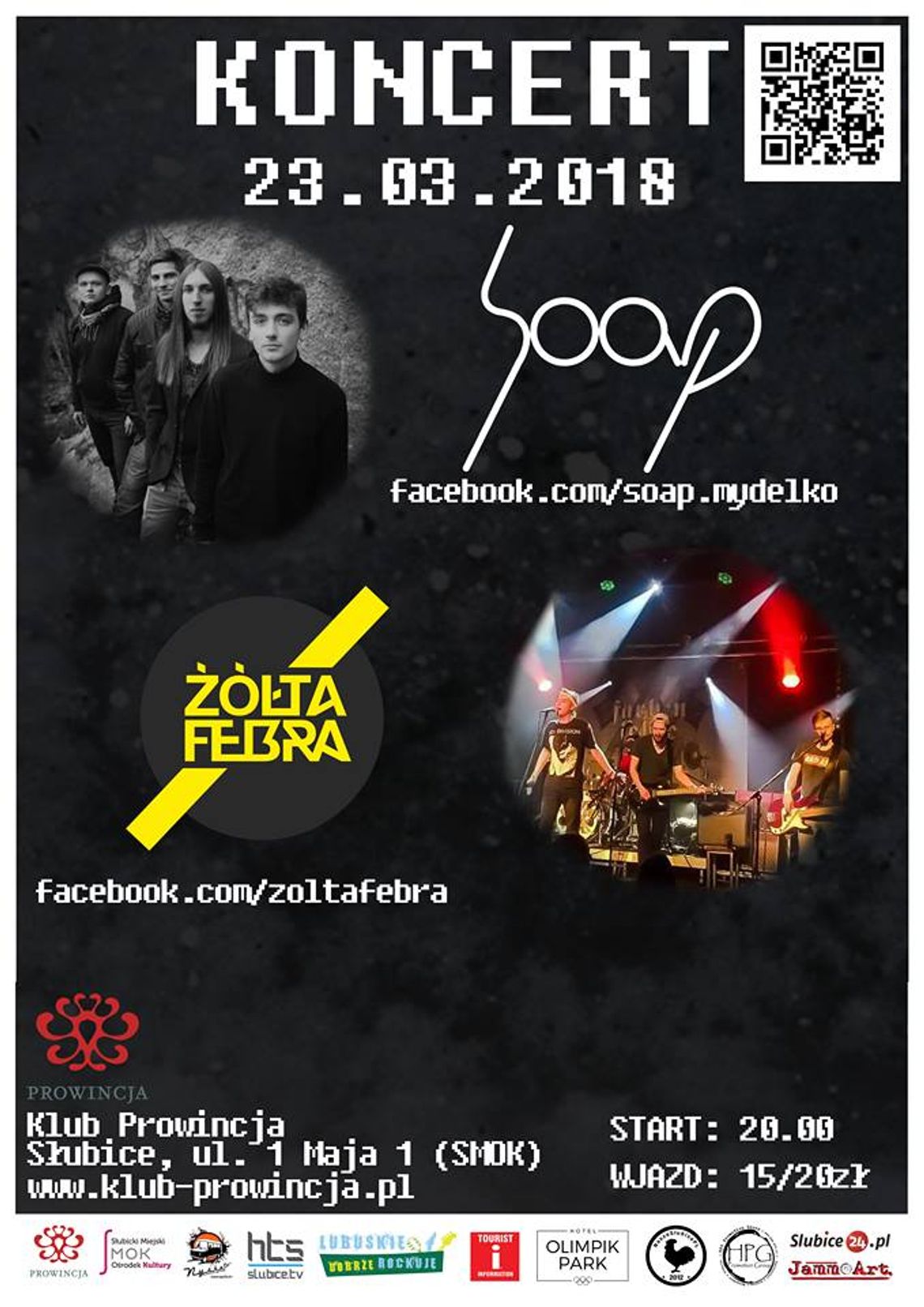 Soap i Żółta Febra zagrają w Prowincji Soap i Żółta Febra zagrają w Prowincji